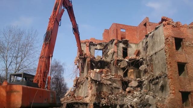 Техстройконтракт (ТСК). Слом дома. Хитачи. HITACHI смотреть онлайн