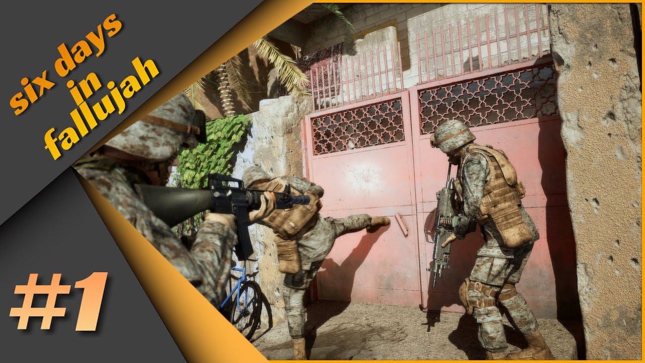 Six days in Fallujah #1 - Это жесть! Боты Таркова курят в сторонке))