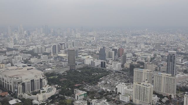 Бангкок, вид с башни Baiyoke Sky (1)