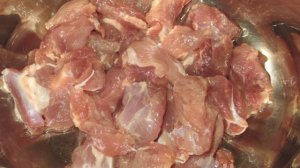 Тушёная картошка со свининой