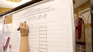 Открытие избирательного участка