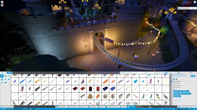 Building a Mario Galaxy Ride in Planet Coaster - Part 2 | BOWSER'S AIRSHIP! смотреть онлайн