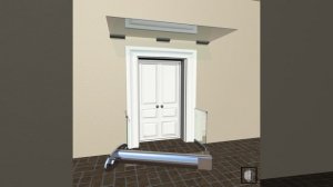 Виды стеклянных козырьков.