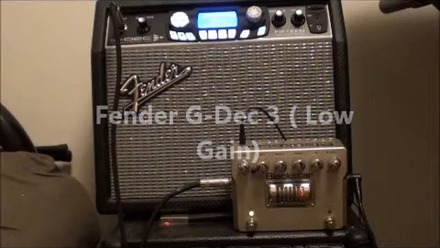 Fender G-Dec 3 vs Fender Vibro Champ xd смотреть онлайн