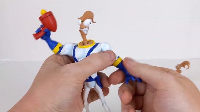 Обзор фигурки Червяка Джима/Earthworm Jim (Mezco) смотреть онлайн