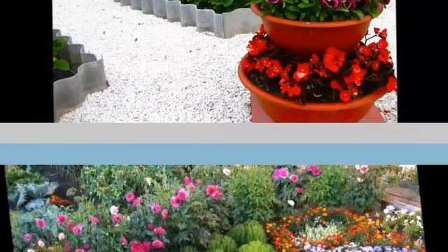 Клумбы и цветники  Оформление клумб и цветников  на даче