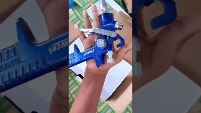 Painter Spray Gun HIGH VOLUME LOW PRESSURE H 827 Nozzle 1.4 mm | HVLP | Local Vaniyambadi Painters