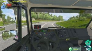 ✔️Euro Truck Simulator 2✔️Тиммейт прилег  на бочек. Аварии ✔️.mp4