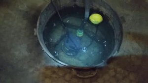 Вода в гараже.Использование кёрхера в гараже.Дренажный насос.