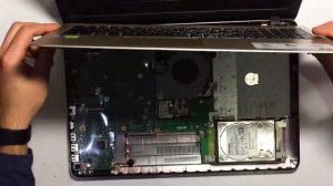 Разборка Asus 540L для замены HDD на SSD