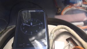 Samsung Galaxy s3 barometer test in a bell jar.