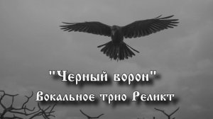 Черный ворон - трио РЕЛИКТ