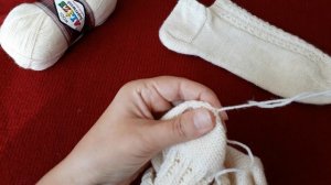 Как закрыть носок трикотажным швом