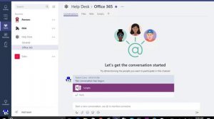 Sending an email directly to a Microsoft Teams channel