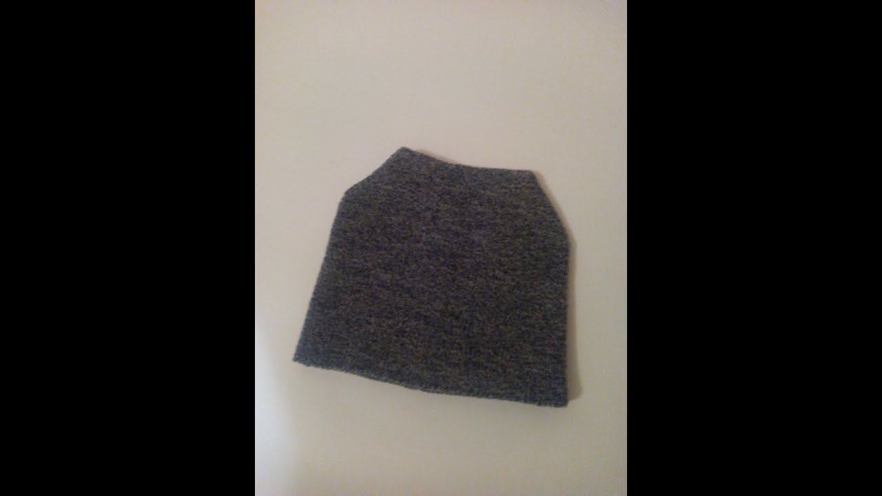 Необычная вязаная шапка. Вязание на машине Нева 2 смотреть онлайн