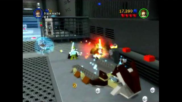 Lego Star Wars с NeonGamer #1 (1Ep. 1-2 level)