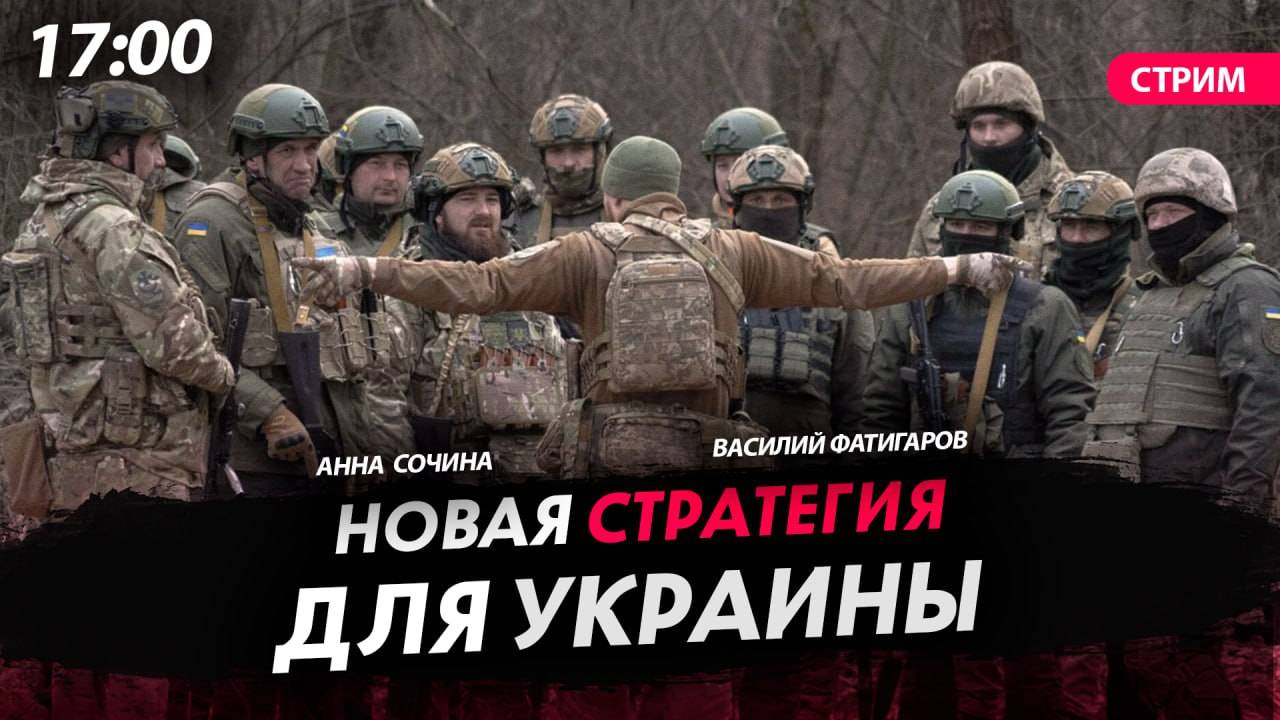 Новая стратегия для Украины [Сочина и Фатигаров. СТРИМ]