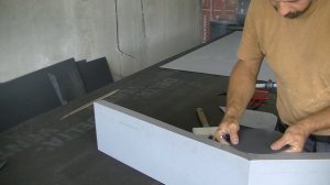 Обход трубы на фальце. Заготовка трёх примыканий.