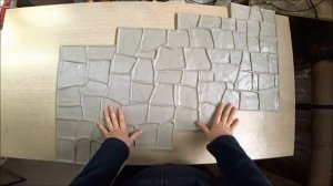 Обзор штампа для печатного бетона ГРАНИТ - Форма для кирпича - Камень своими руками/© 2020 г.