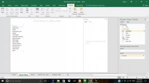 how to create power view in excel