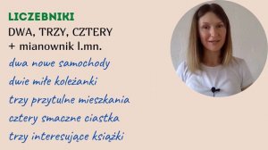 Кількісні числівники в польській мові - liczebniki główne