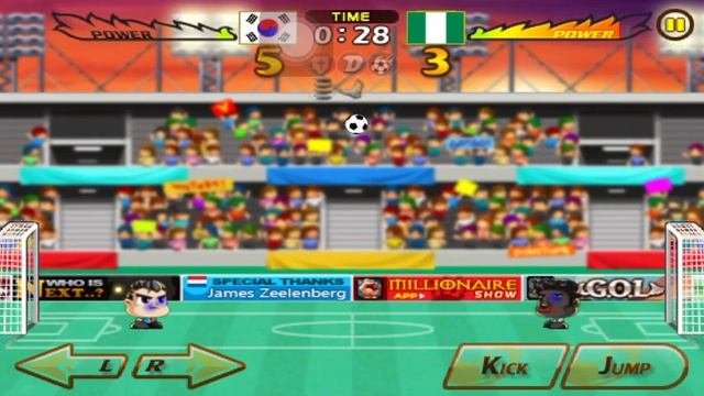 5 матчей в Head Soccer! Играем в Head Soccer! смотреть онлайн
