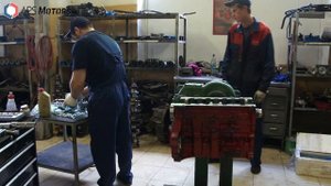 Ремонт Cummins isf 2.8. Установка коленвала.