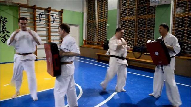 Тренировка киокушиновцев | г.Запорожье, Украина смотреть онлайн