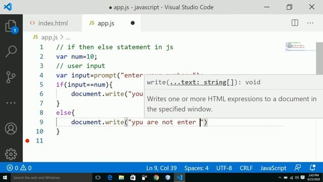 Core JavaScript Tutorial#8 || if else statement in JavaScript(Hindi) || Else if statement || Urdu