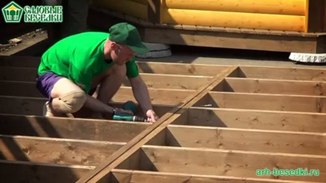 Подготовка площадки и сборка основания гриль домика смотреть онлайн