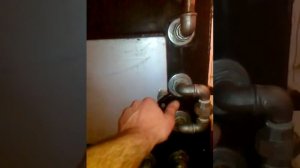 Работа котла из чугунных радиаторных батарей