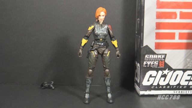 HCC788 - Classified SCARLETT Snake Eyes movie version! G.I. Joe Classi-Friday review! смотреть онлайн