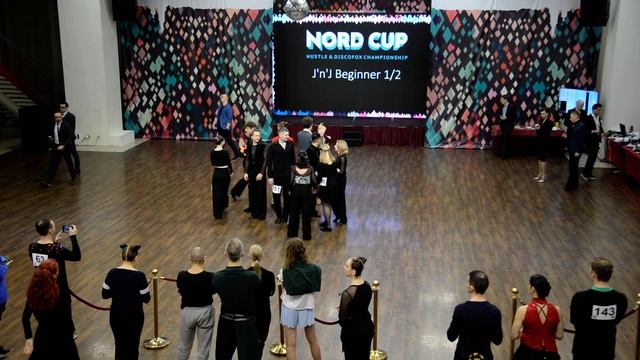 ХАСТЛ, Discofox, NordCup 2022, JnJ Beginner, 1/2 финала, заход 2 смотреть онлайн