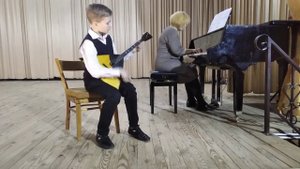 В. Котельников "Потешный марш". Исполняет Шемегон Арсений. Концертмейстер Колонтаева Е. В.