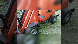 Мини погрузчик 4х4 переломка