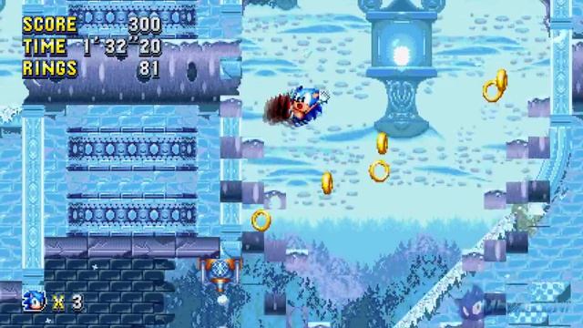 Sonic Mania - Ice Cap Zone | Walkthrough ⮚ Sonic Mania Mods смотреть онлайн