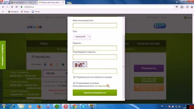 SmartWM - самый выгодный вывод Webmoney, Яндекс Денег, QIWI смотреть онлайн