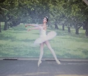 Аврора, 2акт, балет "Спящая красавица" - балерина Маргарита Андреева