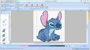 Уроки PE-Design: Деление дизайна машинной вышивки