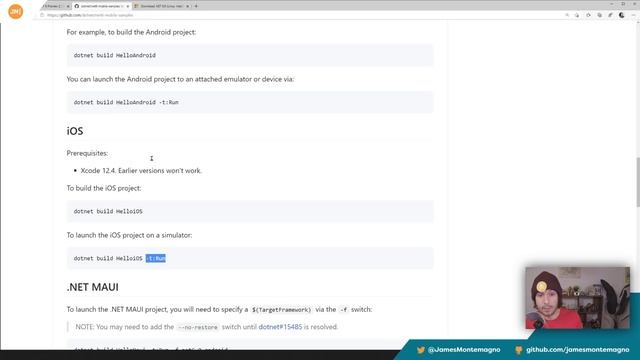 First .NET MAUI Preview - Installing & Exploring .NET 6 Preview 2 (CLI, VS 2019, & VS Code) смотреть онлайн