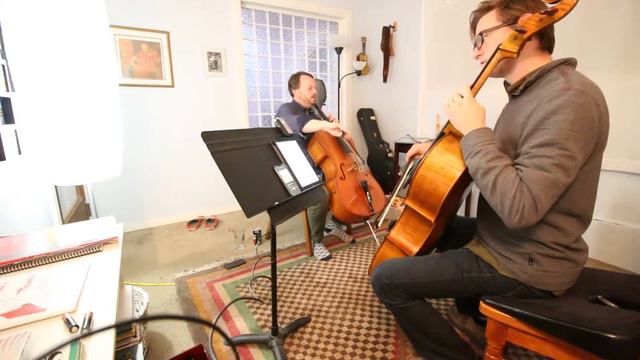 Klengel Suite for two cellos prelude take 1 смотреть онлайн