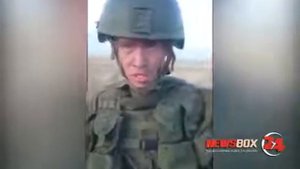 солдат спалил бтр
