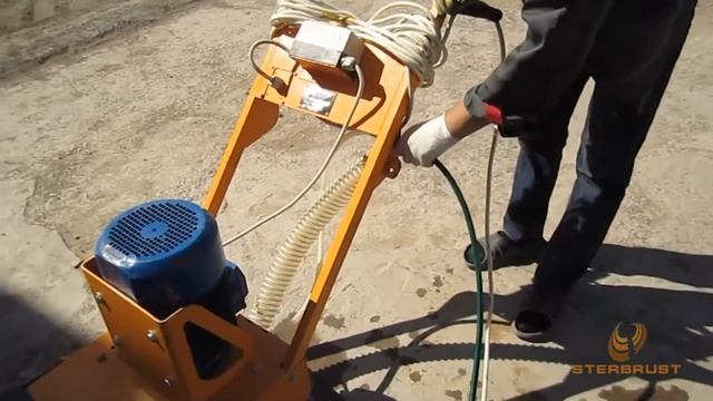 Машина мозаично-шлифовальная Сплитстоун GM-245 смотреть онлайн