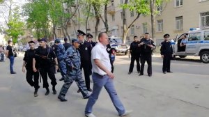 Задержания у отдела №6 УМВД в Воронеже