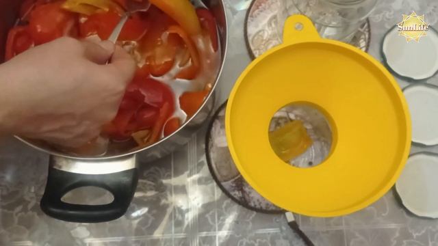 Маринованный болгарский перец без стерилизации. Pickled bell pepper смотреть онлайн