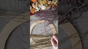 Осенний венок своими руками