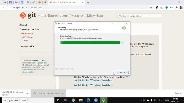 12. Install Git on Windows смотреть онлайн
