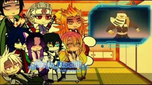 Hashiras react to Demon King Tanjiro || Demon Slayer || Gacha Club || Complication