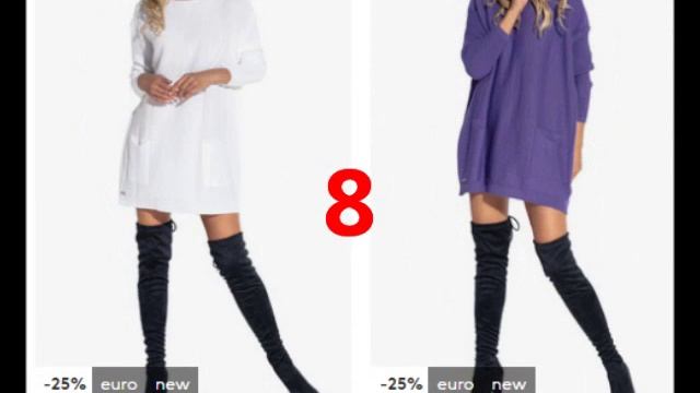 Модные ВЯЗАННЫЕ ПЛАТЬЯ И ТУНИКИ/30 моделей/тренд осень-зима 2018-19г/Шоппинг-гид смотреть онлайн