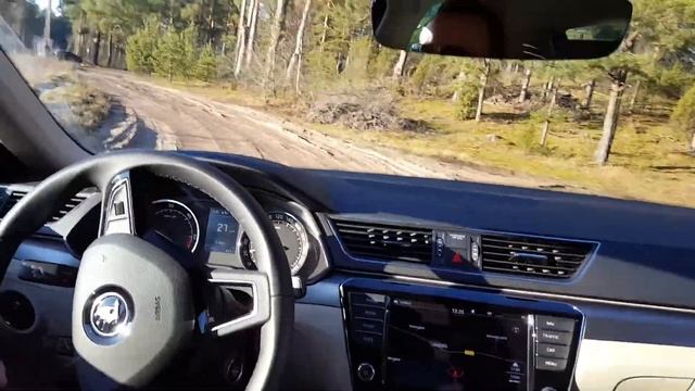 Шкода Суперб 2.0 TDI ДСГ 190 л.с., обзор, тест драйв. смотреть онлайн